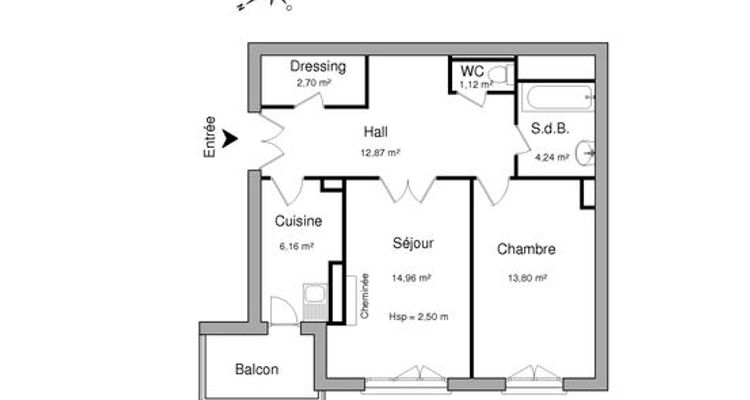 appartement 2 pièces à louer LORIENT 56100 55.85 m²