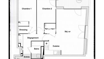 appartement 3 pièces à vendre TOULOUSE 31500 70.53 m²