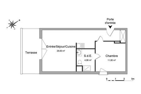 Vue n°2 Appartement 2 pièces à louer - St Pierre Du Perray (91280) 730 €/mois cc