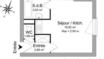 appartement 1 pièce à louer MAXEVILLE 54320 24.4 m²