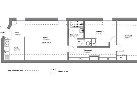 appartement 3 pièces à louer ORLEANS 45000 41.3 m²