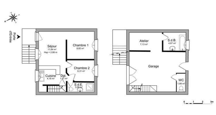 maison 3 pièces à louer NIORT 79000 50 m²