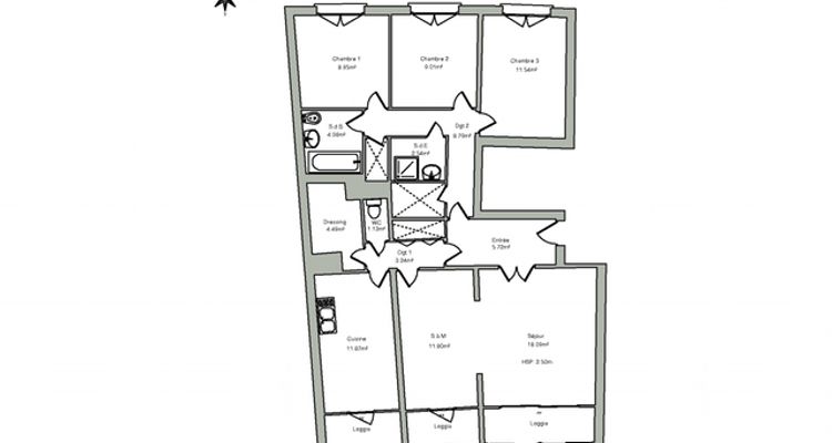 appartement 4 pièces à louer CRETEIL 94000 101.2 m²