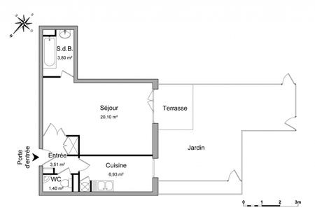 appartement 1 pièce à louer CORBEIL ESSONNES 91100 35.7 m²