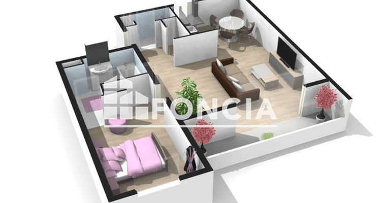 appartement 2 pièces à vendre MONT DE MARSAN 40000 47.1 m²