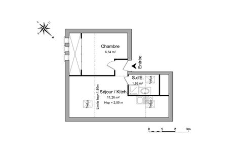 Vue n°3 Appartement 2 pièces T2 F2 à louer - Dijon (21000)