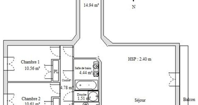 appartement 4 pièces à louer CLERMONT-FERRAND 63000 107.9 m²