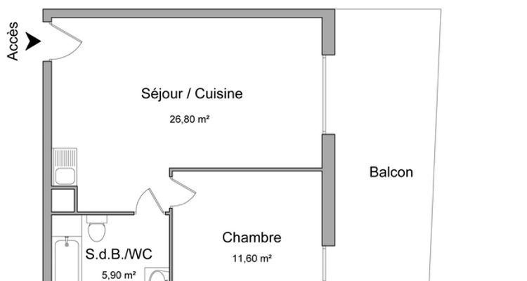 appartement 2 pièces à louer CANNES LA BOCCA 06150 44.3 m²