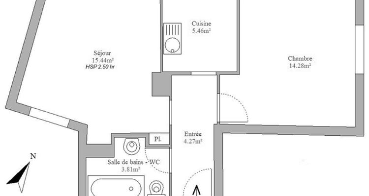 appartement 2 pièces à louer FONTENAY AUX ROSES 92260 43.3 m²