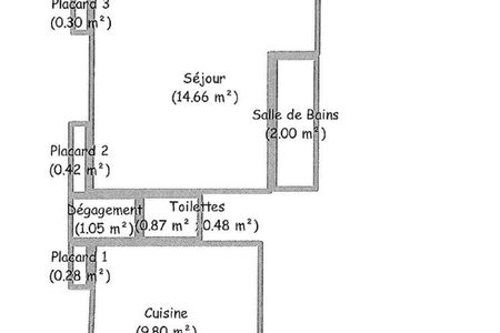 Vue n°3 Studio meublé T1 F1 à louer - Roubaix (59100)