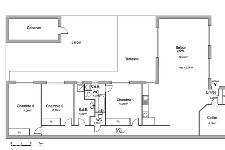 appartement-meuble 5 pièces à louer DOMPIERRE SUR MER 17139 144.7 m²