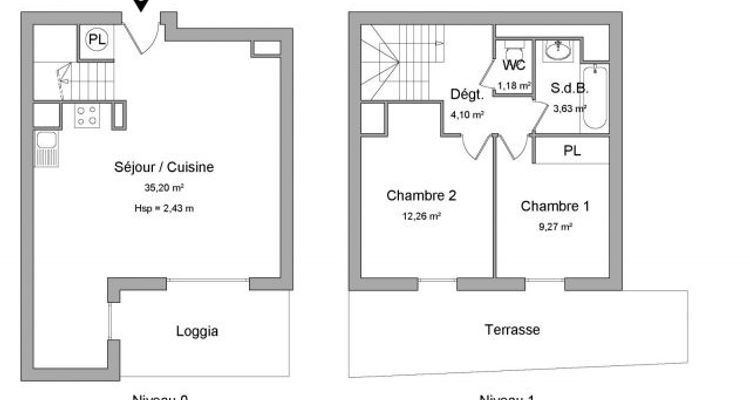 appartement 3 pièces à louer MONTPELLIER 34080 65.64 m²