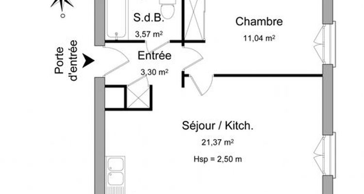 appartement 2 pièces à louer ROQUEBRUNE SUR ARGENS 83520 39.49 m²