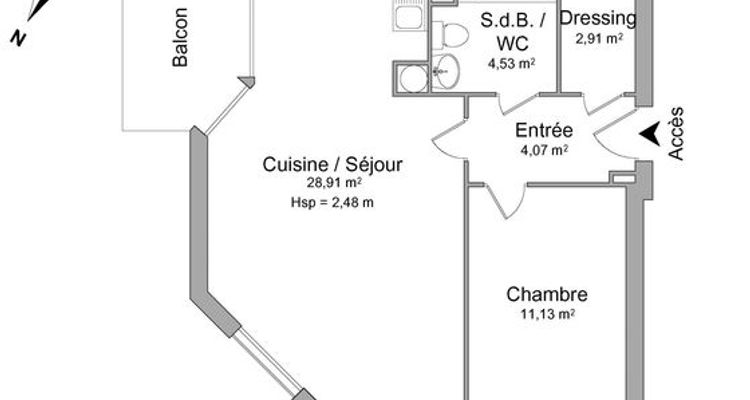 appartement 2 pièces à louer SALLANCHES 74700 51.55 m²