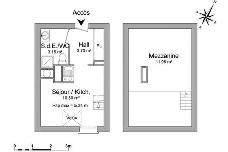 Vue n°2 Appartement 2 pièces à louer - LILLE (59000) - 29.3 m²