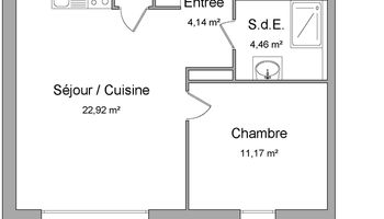appartement 2 pièces à louer LE PETIT-QUEVILLY 76140 45.2 m²