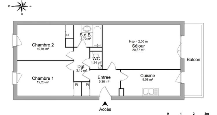 appartement 3 pièces à louer ORLEANS 45000 67 m²