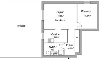 appartement 2 pièces à louer PORT ST LOUIS DU RHONE 13230 47.2 m²