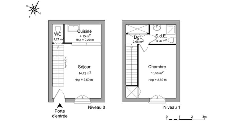 appartement 2 pièces à louer JOUY LE MOUTIER 95280 39.3 m²