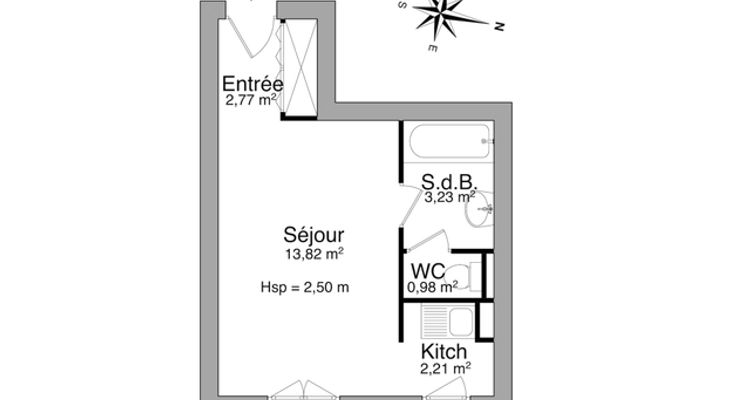 appartement 1 pièce à louer CLERMONT FERRAND 63000 23 m²