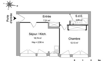 appartement 2 pièces à louer L'ETANG LA VILLE 78620 38.9 m²