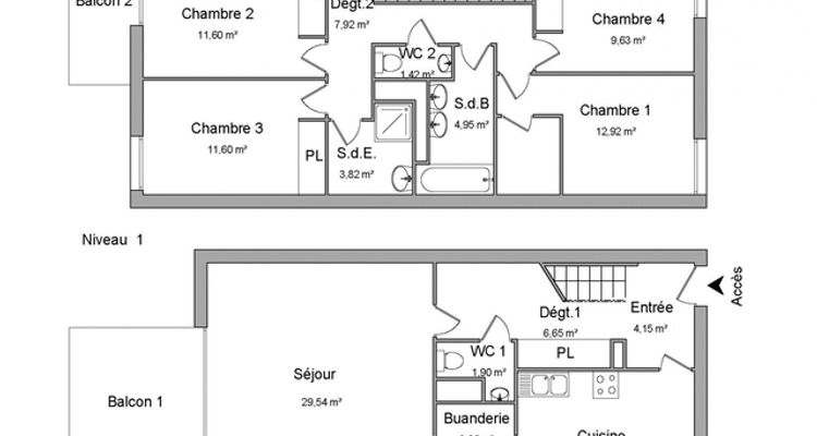 appartement 5 pièces à louer DIJON 21000 122.1 m²