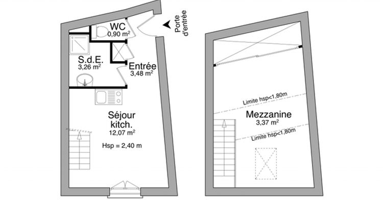 Vue n°1 Appartement 2 pièces T2 F2 à louer - Villejust (91140)