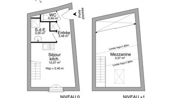 appartement 2 pièces à louer VILLEJUST 91140 23.1 m²