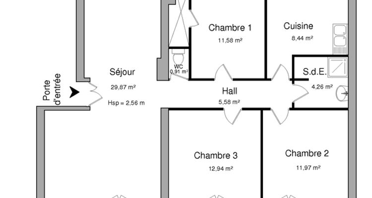 appartement 5 pièces à louer MONTPELLIER 34000 85.6 m²