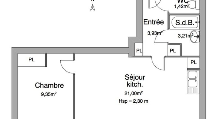 appartement 2 pièces à louer OLIVET 45160 38.9 m²