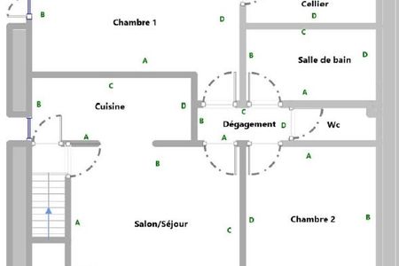 Vue n°3 Appartement 3 pièces T3 F3 à louer - Cournonterral (34660)