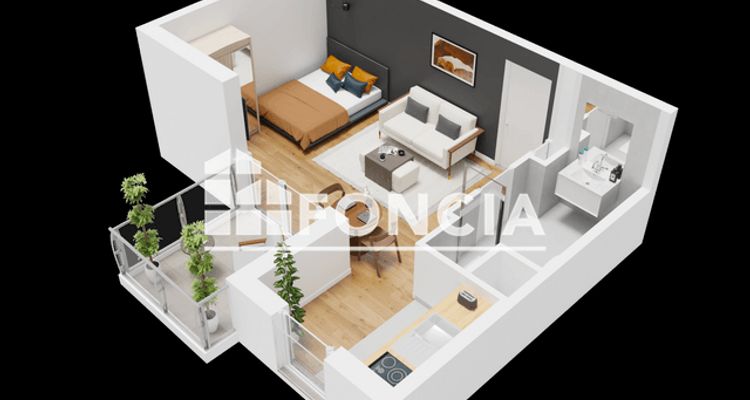 appartement 1 pièce à vendre AUBERVILLIERS 93300 28.97 m²