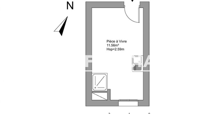 appartement 1 pièce à vendre SAINT GERMAIN EN LAYE 78100 11.62 m²