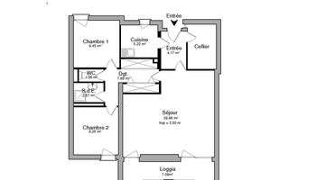 appartement 4 pièces à louer ARCACHON 33120 76.8 m²