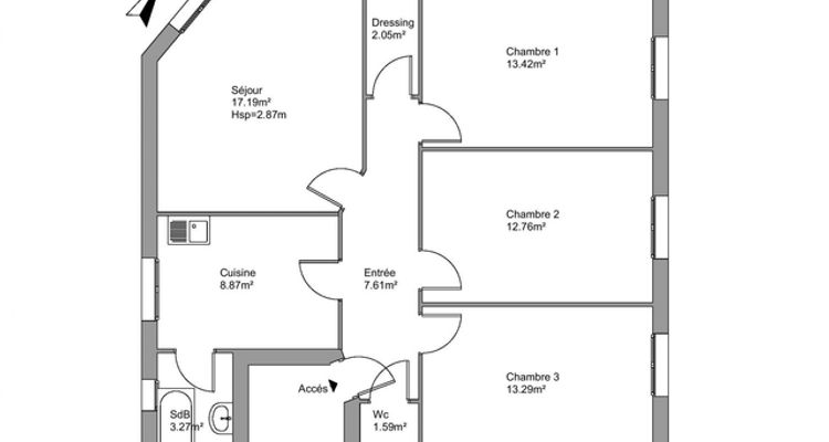 appartement 4 pièces à louer NANTES 44000 80.1 m²