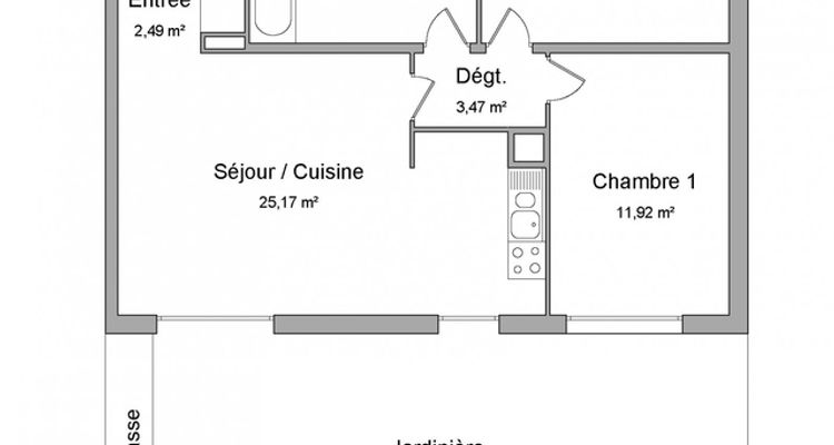 appartement 3 pièces à louer DIJON 21000 61.6 m²