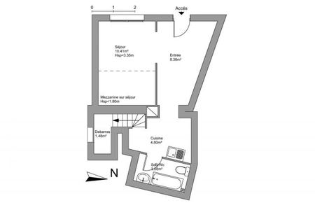 Vue n°3 Appartement 1 pièce à louer - NICE (06300) - 28.15 m²