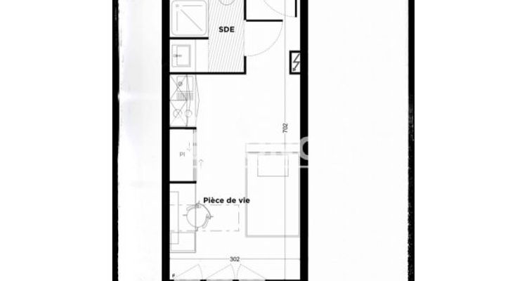 appartement 1 pièce à vendre TOULOUSE 31100 20.3 m²