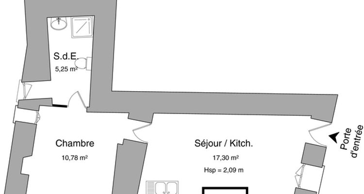 appartement 2 pièces à louer CHAMPTOCE SUR LOIRE 49123 33.3 m²