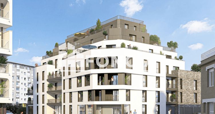 Vue n°1 Appartement 3 pièces T3 F3 à vendre - Rennes (35200)