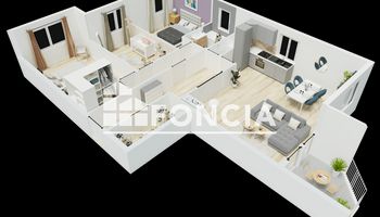 appartement 4 pièces à vendre GRENOBLE 38000 87 m²