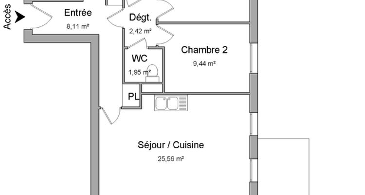 appartement 3 pièces à louer NANCY 54000 64.7 m²