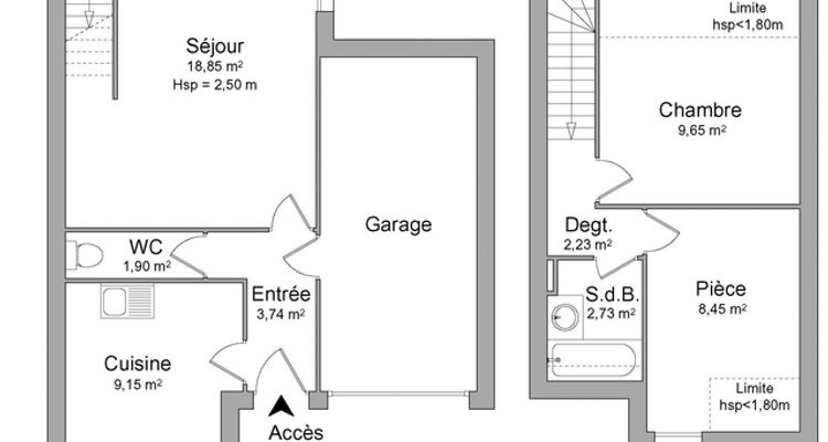 maison 3 pièces à louer NANTES 44300 56.7 m²