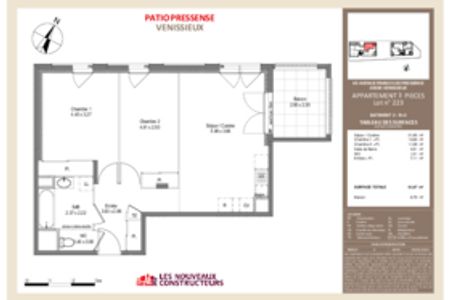 Vue n°2 Programme neuf - 15 appartements neufs à vendre - Vénissieux (69200) à partir de 246 200 €