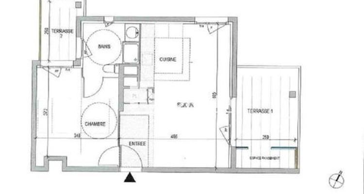 appartement 2 pièces à louer MARSEILLE 3ᵉ 13003 43.75 m²