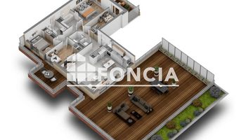 appartement 5 pièces à vendre TOULOUSE 31500 100 m²