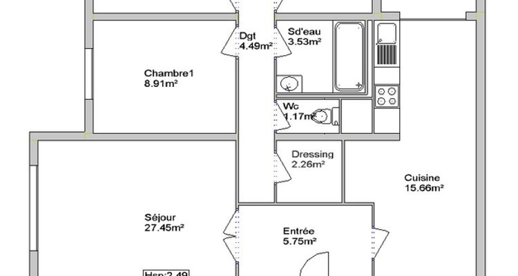Vue n°1 Appartement 4 pièces T4 F4 à louer - Toulouse (31500)
