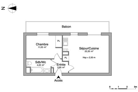 appartement 2 pièces à louer LIMOGES 87000 40.3 m²