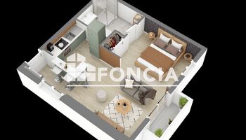 appartement 1 pièce à vendre Saint-Nazaire 44600 32 m²